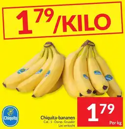 Intermarché Chiquita-bananen aanbieding