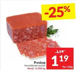 Intermarché Preskop aanbieding