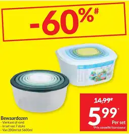Intermarché Bewaardozen aanbieding