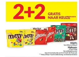 Intermarché M&M's aanbieding