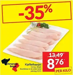 Intermarché Kipfilethaasjes aanbieding