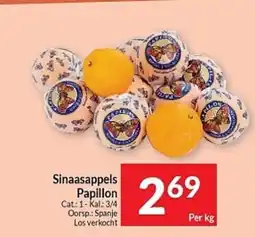 Intermarché Sinaasappels papillon aanbieding