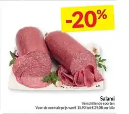 Intermarché Salami aanbieding