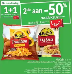 Intermarché McCain aanbieding