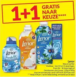 Intermarché Lenor aanbieding