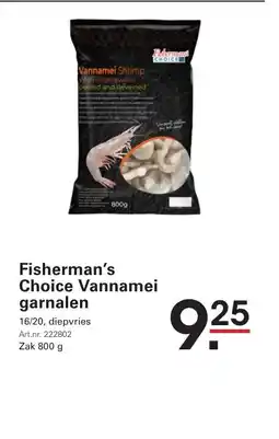 Sligro-M Fisherman's choice vannamei garnalen aanbieding