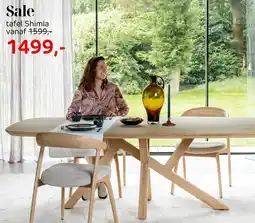 Henders & Hazel Tafel Shimla aanbieding
