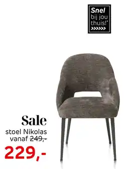 Henders & Hazel Stoel Nikolas aanbieding