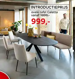 Henders & Hazel Ovale Tafel Caletta aanbieding