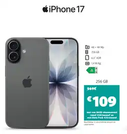 Base Apple iPhone 17 aanbieding