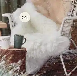 Horta Wit Kunstbont Kleed aanbieding