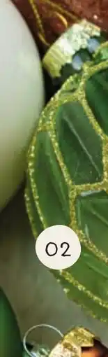 Horta Glazen Kerstbal met Honingraatpatroon aanbieding