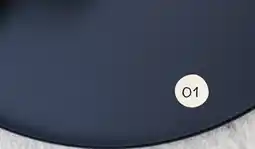 Horta Zwart Matte Ijzeren Dienblad aanbieding