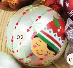 Horta Glazen Kerstbal met Elf Tekening aanbieding