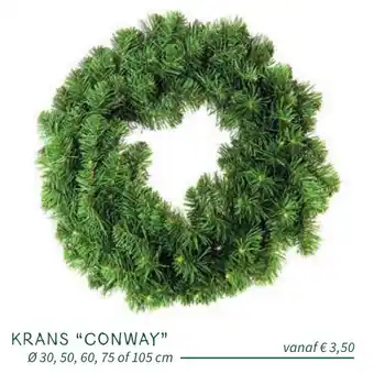 Horta Krans Conway aanbieding