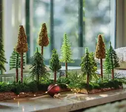 Horta Tafelstuk met Bomen en 3 Theelichthouders aanbieding