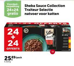 AVEVE Sheba Sauce Collection Traiteur Selectie natvoer voor katten aanbieding