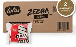 Sligro Lotus Madeleine zebra aanbieding