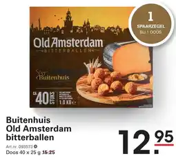 Sligro Buitenhuis Old Amsterdam bitterballen aanbieding