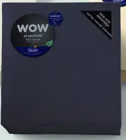 Sligro Duni Servetten Zwart aanbieding