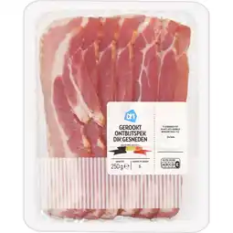 Albert Heijn AH Gerookt spek dik gesneden bel aanbieding