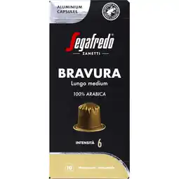 Albert Heijn Segafredo Bravura lungo medium capsules aanbieding