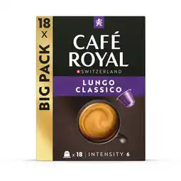 Albert Heijn Café Royal Lungo classico capsules aanbieding