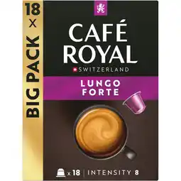 Albert Heijn Café Royal Lungo forte capsules aanbieding