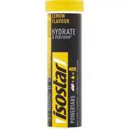 Albert Heijn Isostar Powertabs hydrate & perform lemon aanbieding
