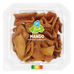 Albert Heijn AH Biologisch Mango gedroogd & ongezoet aanbieding