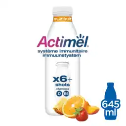 Albert Heijn Actimel Multifruits bel aanbieding