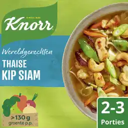 Albert Heijn Knorr Wereldgerechten Thaise kip siam aanbieding