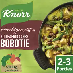 Albert Heijn Knorr Wereldgerechten Zuid-Afrikaanse bobotie aanbieding