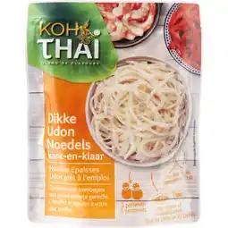 Albert Heijn Koh Thai Dikke udon noodles kant en klaar aanbieding