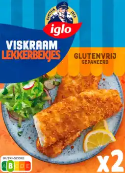 Albert Heijn Iglo Viskraam lekkerbekjes glutenvrij aanbieding