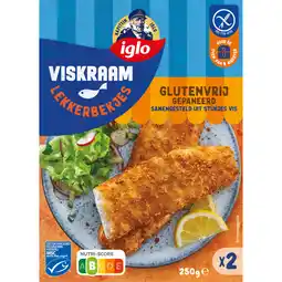 Albert Heijn Iglo Viskraam lekkerbekjes glutenvrij aanbieding