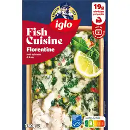 Albert Heijn Iglo Fishcuisine Florentine aanbieding