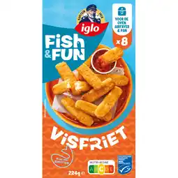 Albert Heijn Iglo Fish&fun visfriet aanbieding