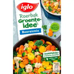 Albert Heijn Iglo Roerbak groente idee boerenmix aanbieding