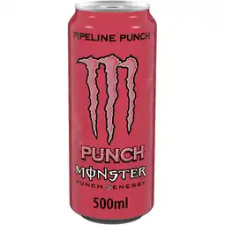 Albert Heijn Monster Pipeline punch energy bel aanbieding