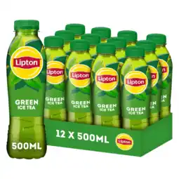 Albert Heijn Lipton Ice tea green 12-pack aanbieding