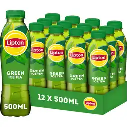 Albert Heijn Lipton Ice tea green 12-pack aanbieding