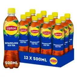 Albert Heijn Lipton Ice tea sparkling 12-pack aanbieding
