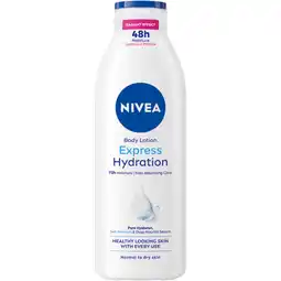 Albert Heijn NIVEA Body essentials express bodylotion aanbieding