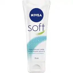 Albert Heijn NIVEA Soft hydraterende créme 48u hydratatie aanbieding
