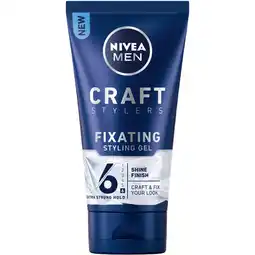 Albert Heijn NIVEA Men craft stylers fixating styling gel aanbieding