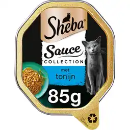 Albert Heijn Sheba Saucelovers in saus tonijn aanbieding