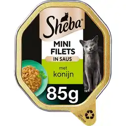 Albert Heijn Sheba Mini filets in saus konijn & wild aanbieding