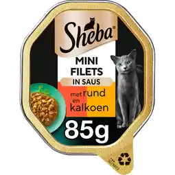 Albert Heijn Sheba Mini filets in saus rund & kalkoen aanbieding