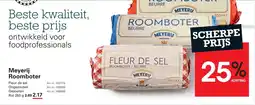 Sligro Meyerij Roomboter aanbieding